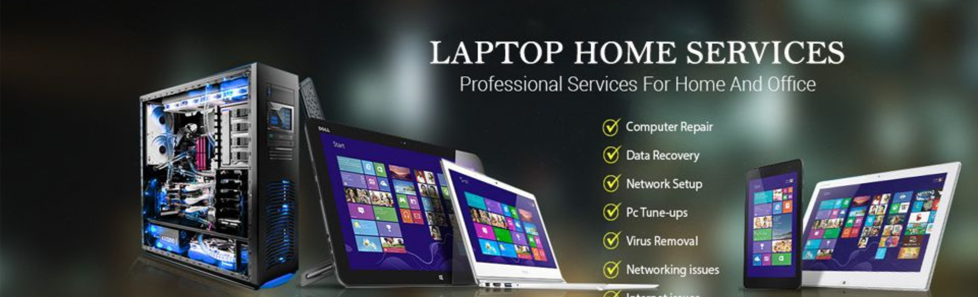 Laptop Repair at Home in Delhi